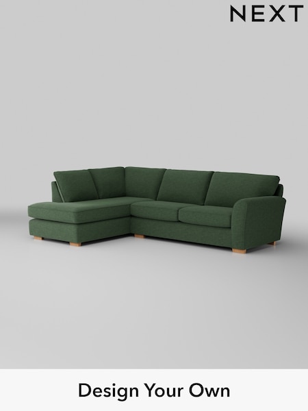 Fine Chenille Easy Clean/Mid Khaki Green Michigan Ii (W43289) | £1,650