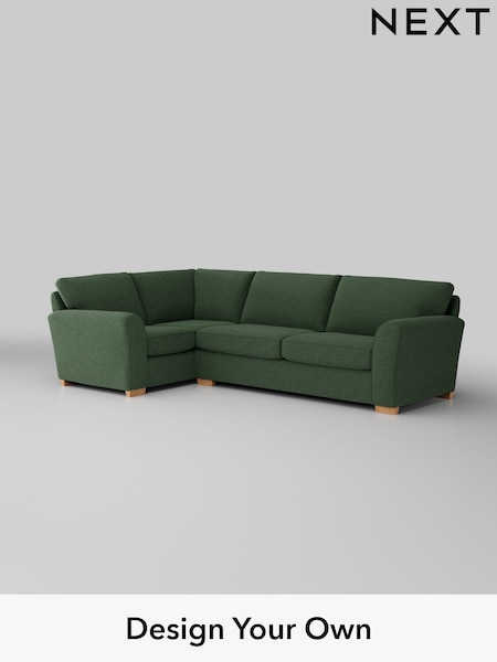 Fine Chenille Easy Clean/Mid Khaki Green Michigan Ii (W43289) | £1,675
