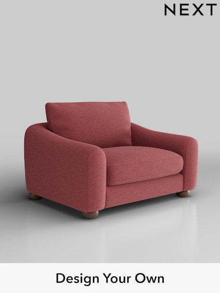 Fine Chenille Easy Clean/Mid Pink Arches (W43300) | £925