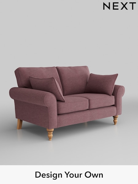 Fine Chenille Easy Clean/Mid Mulberry Purple Mallory (W43301) | £799