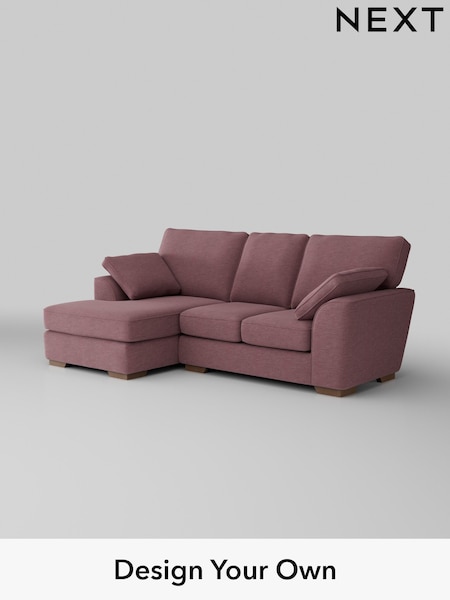 Fine Chenille Easy Clean/Mid Mulberry Purple Stamford (W43304) | £1,699