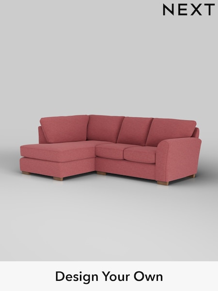 Fine Chenille Easy Clean/Mid Pink Michigan Ii (W43307) | £1,450