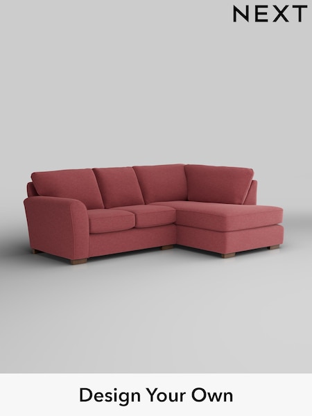 Fine Chenille Easy Clean/Mid Pink Michigan Ii (W43307) | £1,450