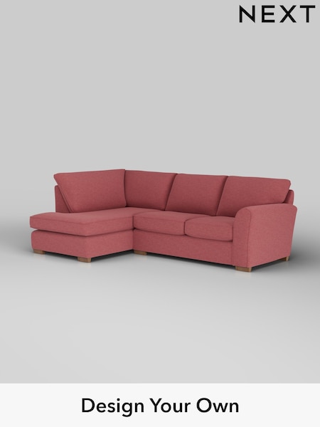 Fine Chenille Easy Clean/Mid Pink Michigan Ii (W43307) | £1,550