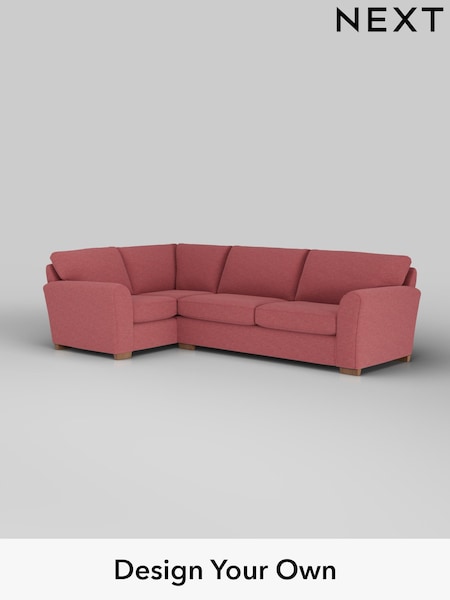 Fine Chenille Easy Clean/Mid Pink Michigan Ii (W43307) | £1,675