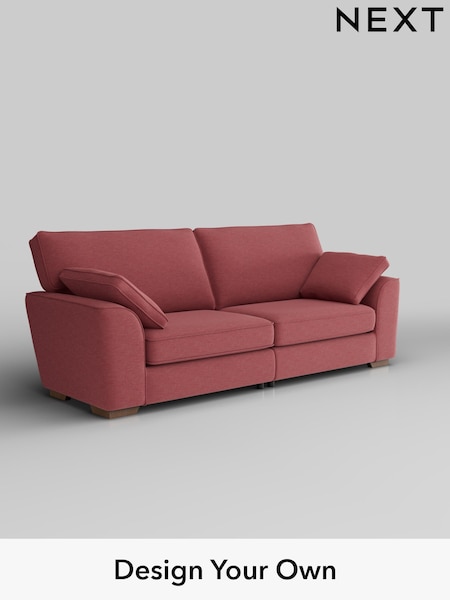 Fine Chenille Easy Clean/Mid Pink Stamford (W43308) | £1,350