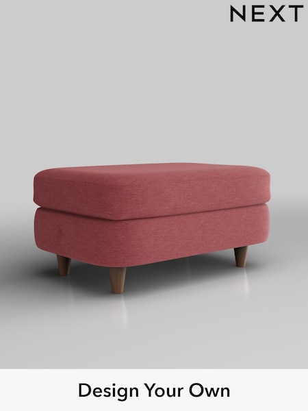 Fine Chenille Easy Clean/Mid Pink Camden (W43309) | £350