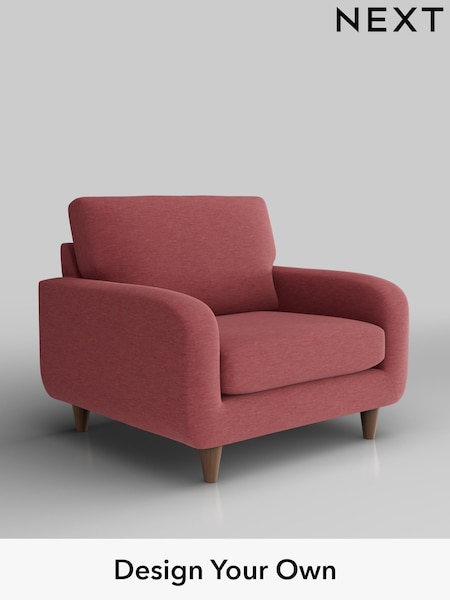 Fine Chenille Easy Clean/Mid Pink Camden (W43309) | £650