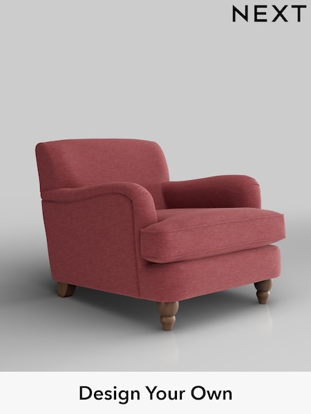 Fine Chenille Easy Clean/Mid Pink Lilly Ii (W43310) | £650
