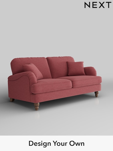 Fine Chenille Easy Clean/Mid Pink Lilly Ii (W43310) | £950