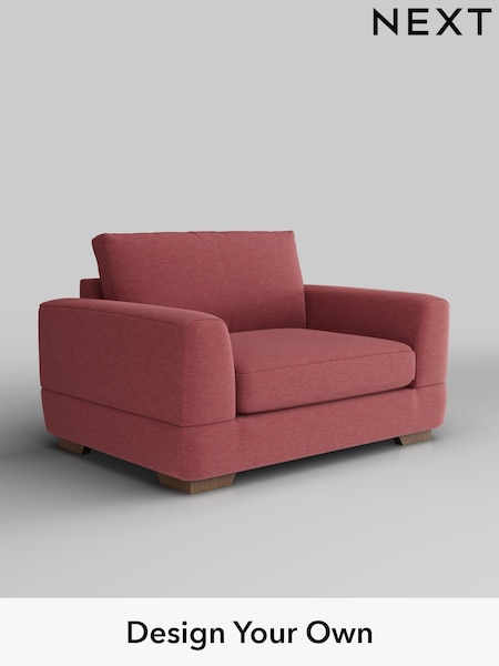 Fine Chenille Easy Clean/Mid Pink Clayton (W43311) | £950