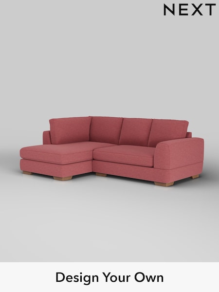 Fine Chenille Easy Clean/Mid Pink Clayton (W43311) | £1,725