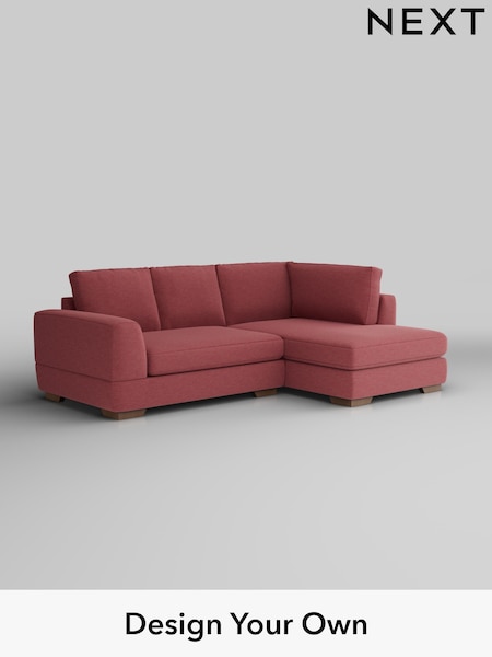 Fine Chenille Easy Clean/Mid Pink Clayton (W43311) | £1,725