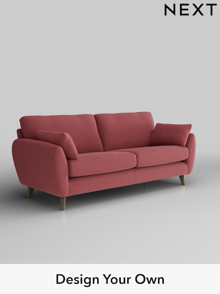 Fine Chenille Easy Clean/Mid Pink Wilson (W43312) | £1,099