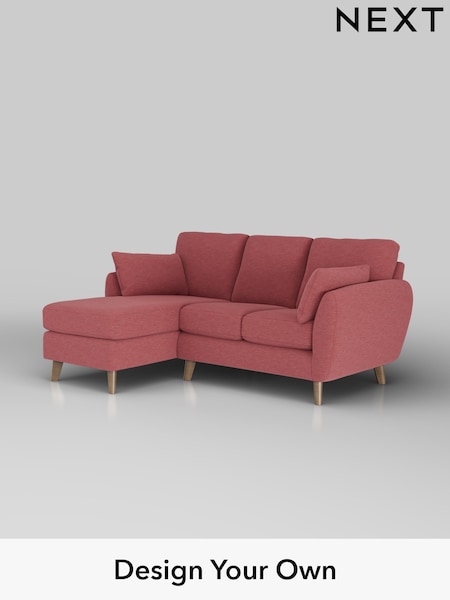 Fine Chenille Easy Clean/Mid Pink Wilson (W43312) | £1,499