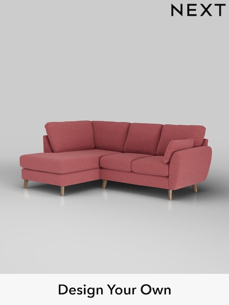 Fine Chenille Easy Clean/Mid Pink Wilson (W43312) | £1,599