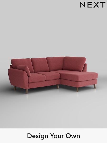 Fine Chenille Easy Clean/Mid Pink Wilson (W43312) | £1,599