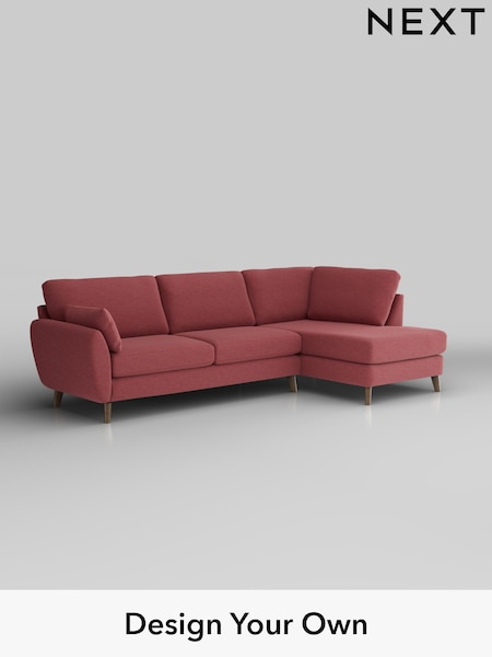 Fine Chenille Easy Clean/Mid Pink Wilson (W43312) | £1,699