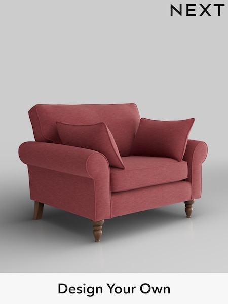 Fine Chenille Easy Clean/Mid Pink Mallory (W43314) | £725