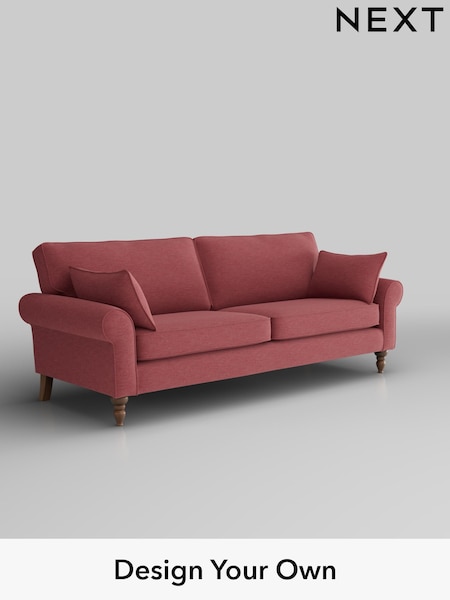 Fine Chenille Easy Clean/Mid Pink Mallory (W43314) | £1,099
