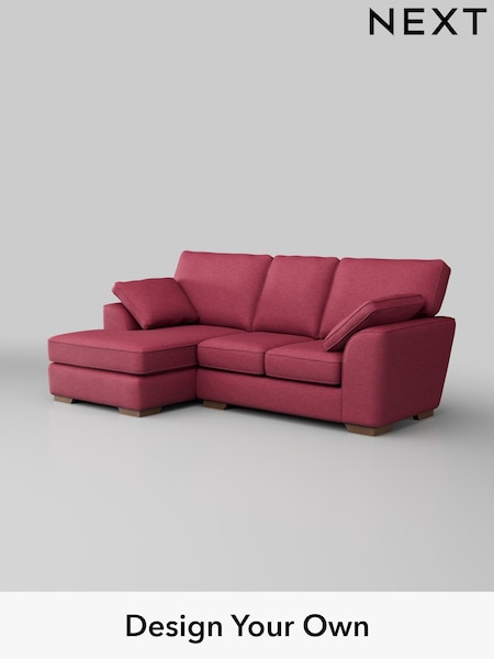 Fine Chenille Easy Clean/Mid Raspberry Pink Stamford (W43329) | £1,699