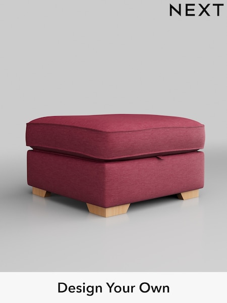 Fine Chenille Easy Clean/Mid Raspberry Pink Stamford Grand Relaxed Sit (W43330) | £499