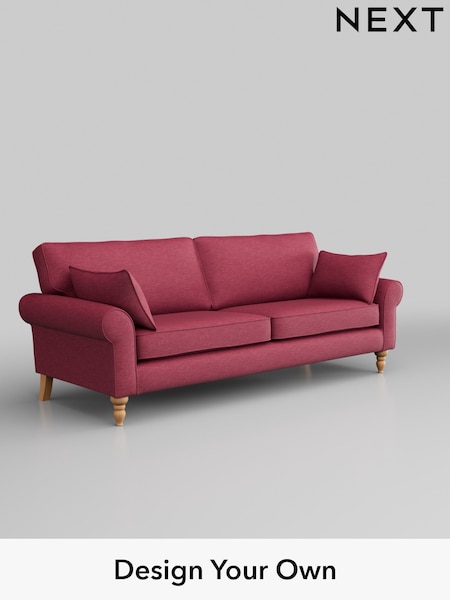 Fine Chenille Easy Clean/Mid Raspberry Pink Mallory (W43333) | £1,099