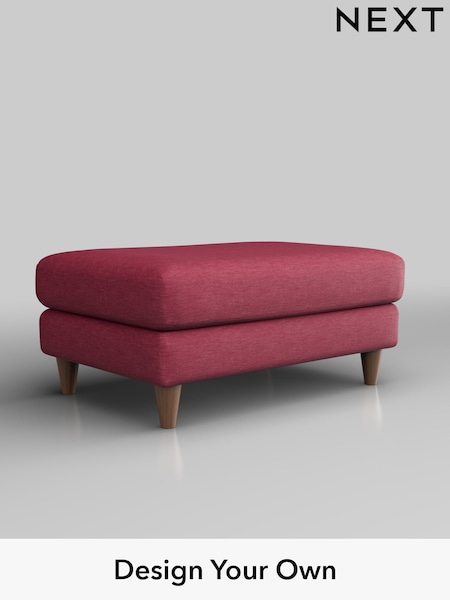 Fine Chenille Easy Clean/Mid Raspberry Pink Hartley Relaxed Sit (W43336) | £425