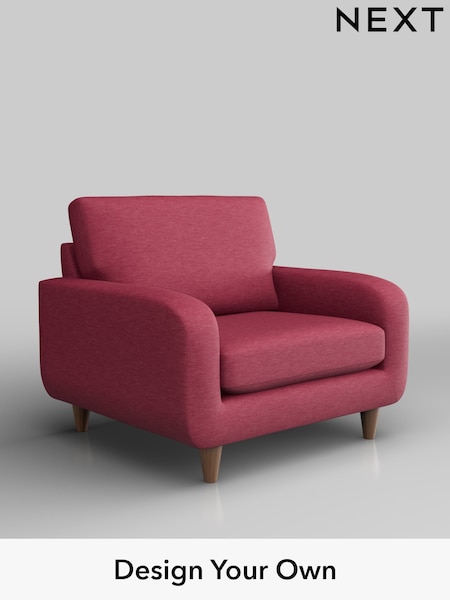 Fine Chenille Easy Clean/Mid Raspberry Pink Camden (W43338) | £650