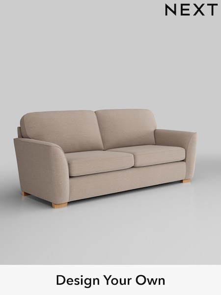 Fine Chenille Easy Clean/Mid Taupe Brown Malvern (W43345) | £1,175