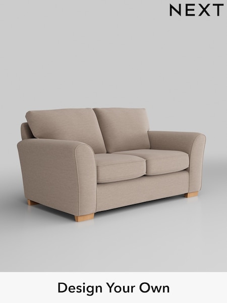Fine Chenille Easy Clean/Mid Taupe Brown Michigan Ii (W43346) | £875