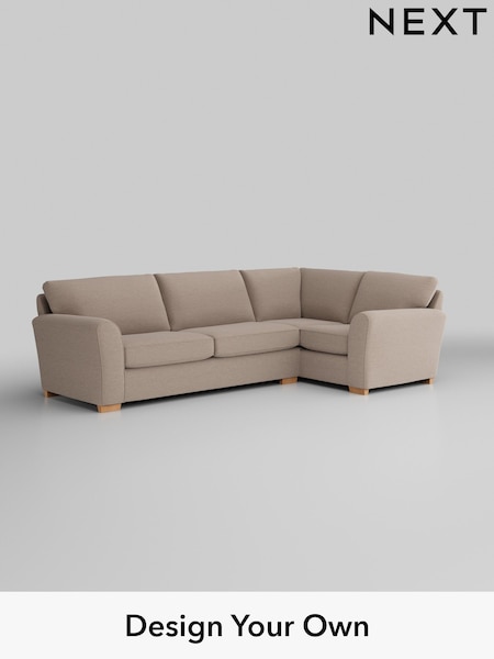 Fine Chenille Easy Clean/Mid Taupe Brown Michigan Ii (W43346) | £1,675
