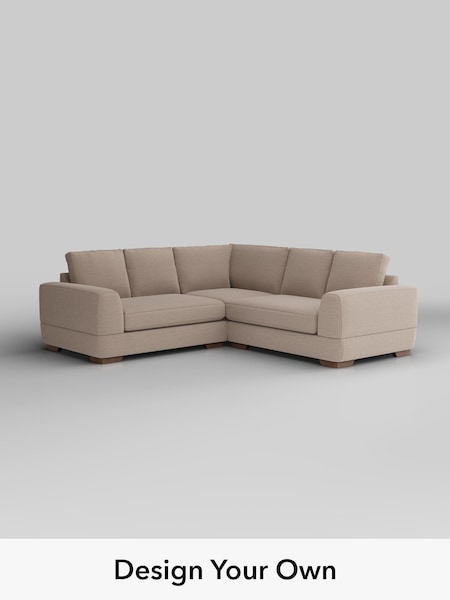 Fine Chenille Easy Clean/Mid Taupe Brown Clayton (W43348) | £2,399