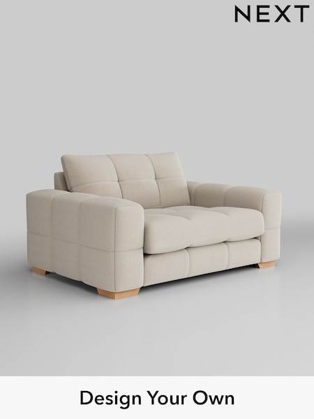 Fine Chenille Easy Clean/Oyster Brooke Deep Sit (W43354) | £1,525