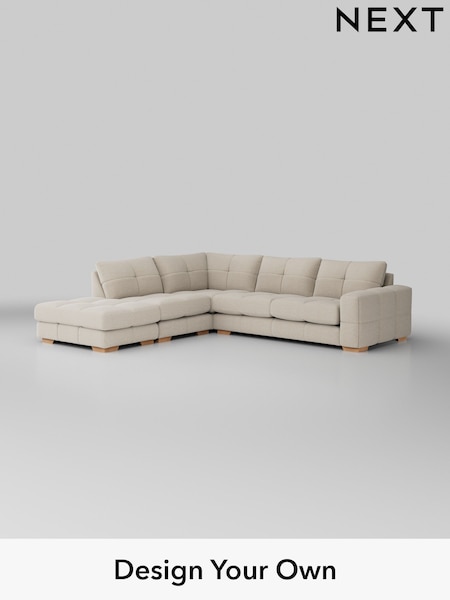 Fine Chenille Easy Clean/Oyster Brooke Deep Sit (W43354) | £2,825