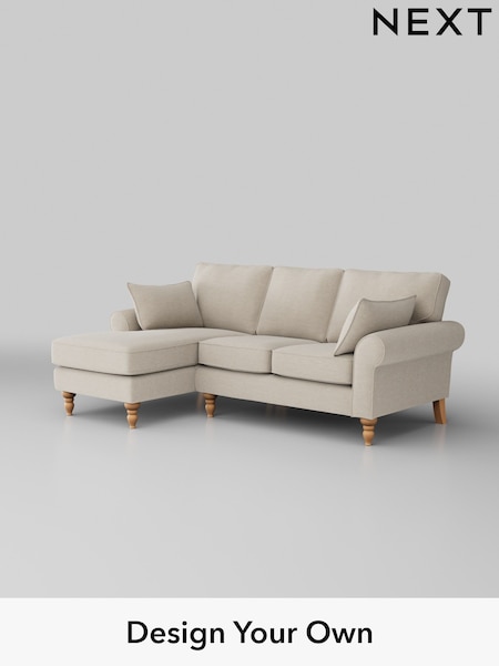 Fine Chenille Easy Clean/Oyster Mallory (W43360) | £1,475
