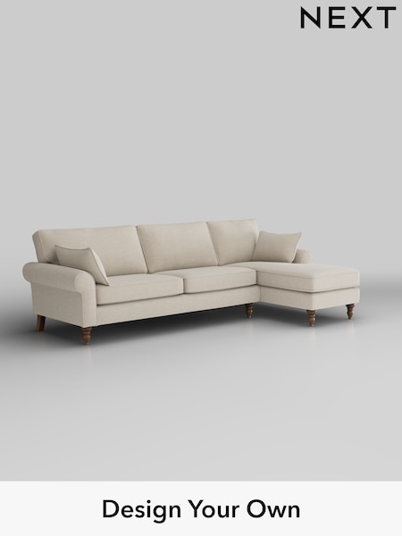 Fine Chenille Easy Clean/Oyster Mallory (W43360) | £1,575