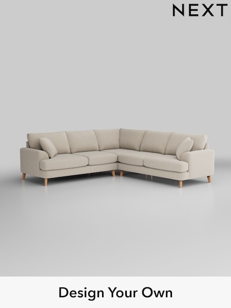 Fine Chenille Easy Clean/Oyster Parker (W43361) | £2,725