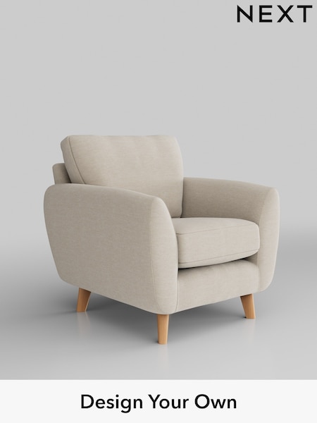 Fine Chenille Easy Clean/Oyster Wilson (W43363) | £550