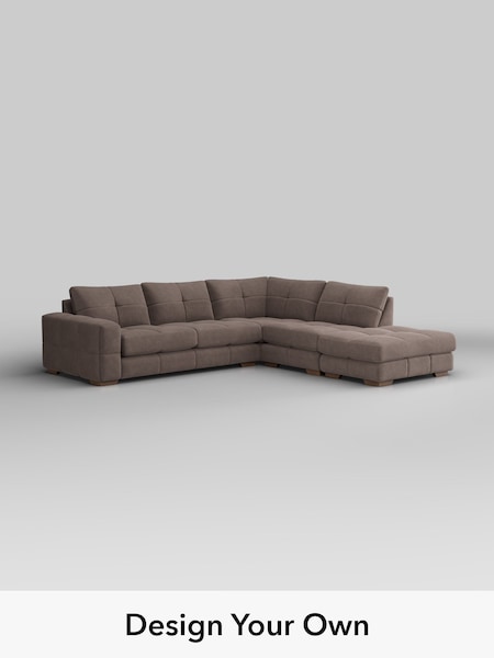 Luxe Chenille/Mink Brown Brooke Deep Sit (W43367) | £2,925
