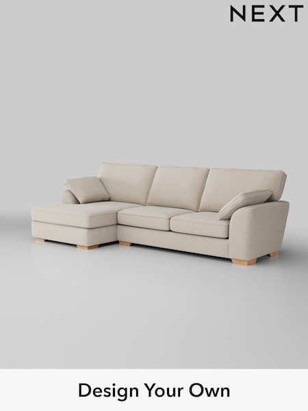Fine Chenille Easy Clean/Oyster Stamford (W43372) | £1,950