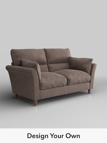 Luxe Chenille/Mink Brown Hartley Highback Relaxed Sit (W43373) | £1,325