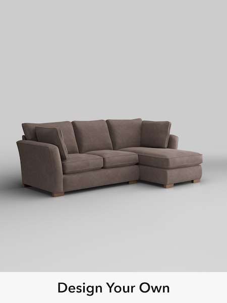 Luxe Chenille/Mink Brown Heath Highback (W43376) | £2,050