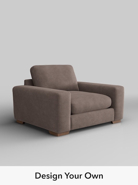 Luxe Chenille/Mink Brown Houghton Deep Relaxed Sit (W43377) | £1,125