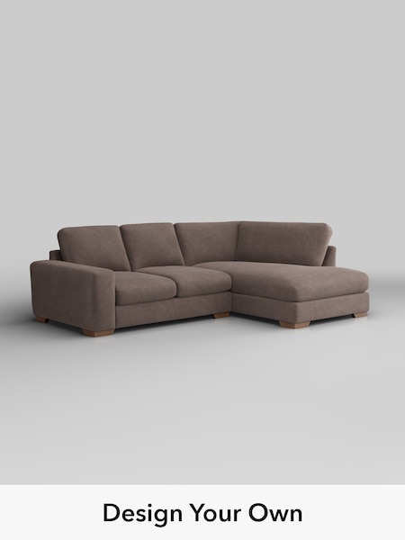 Luxe Chenille/Mink Brown Houghton Deep Relaxed Sit (W43377) | £2,250