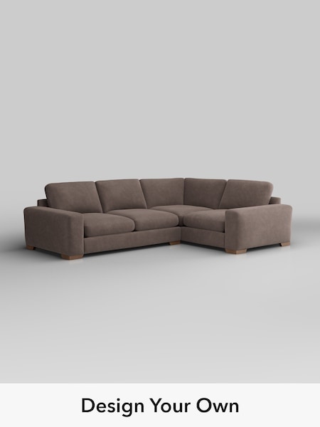 Luxe Chenille/Mink Brown Houghton Deep Relaxed Sit (W43377) | £2,775