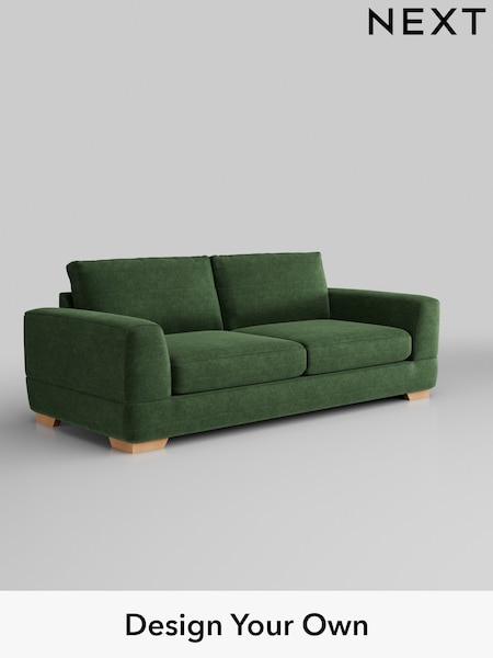 Luxe Chenille/Dark Green Clayton (W43420) | £1,425