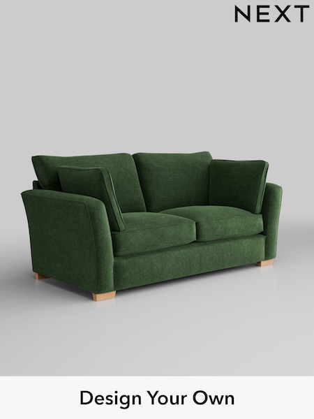 Luxe Chenille/Dark Green Heath Highback (W43424) | £1,325