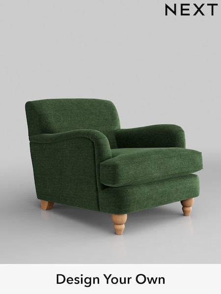 Luxe Chenille/Dark Green Lilly Ii (W43425) | £750