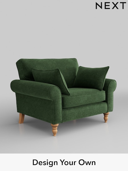 Luxe Chenille/Dark Green Mallory (W43428) | £825